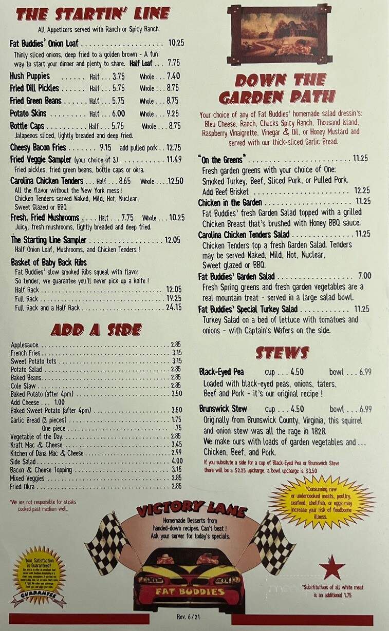 Fat Buddies Ribs & Barbecue - Waynesville, NC