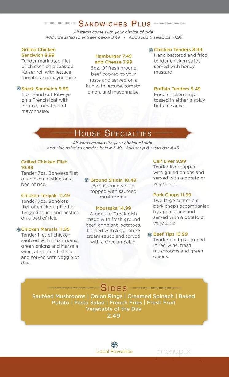 Little Dutch Restaurant - Morristown, TN menu_pic