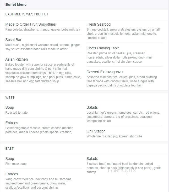Cima - City Of Industry, CA menu_pic