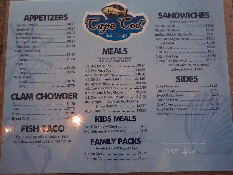 Cape Cod Fish N' Chips - Cotati, CA