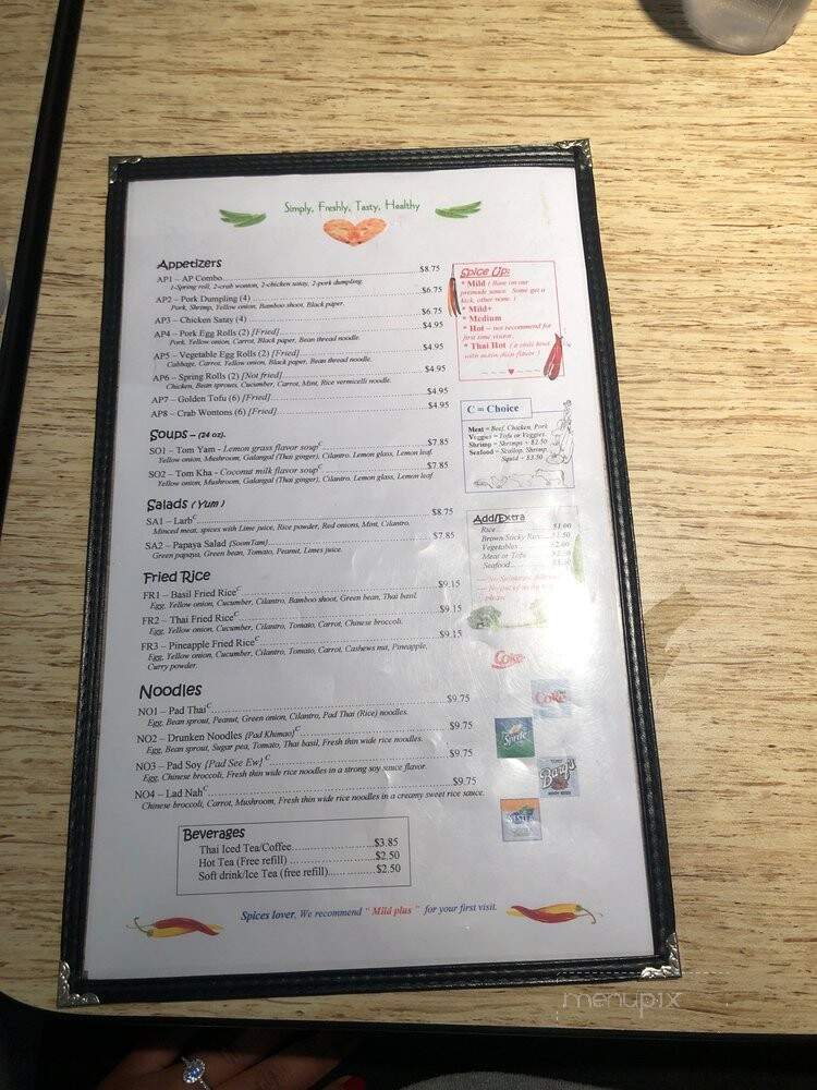 U S Thai Cafe - Edgewater, CO menu_pic