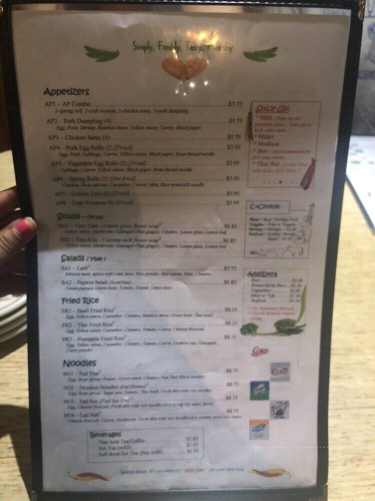 U S Thai Cafe - Edgewater, CO menu_pic