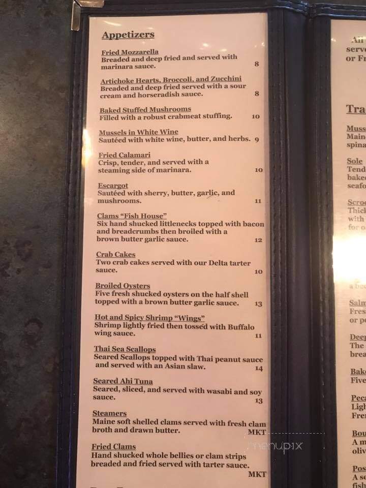 Saybrook Fish House - Rocky Hill, CT menu_pic