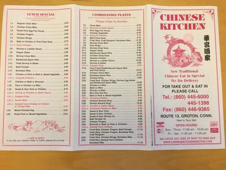 Chinese Kitchen Restaurant - Groton, CT