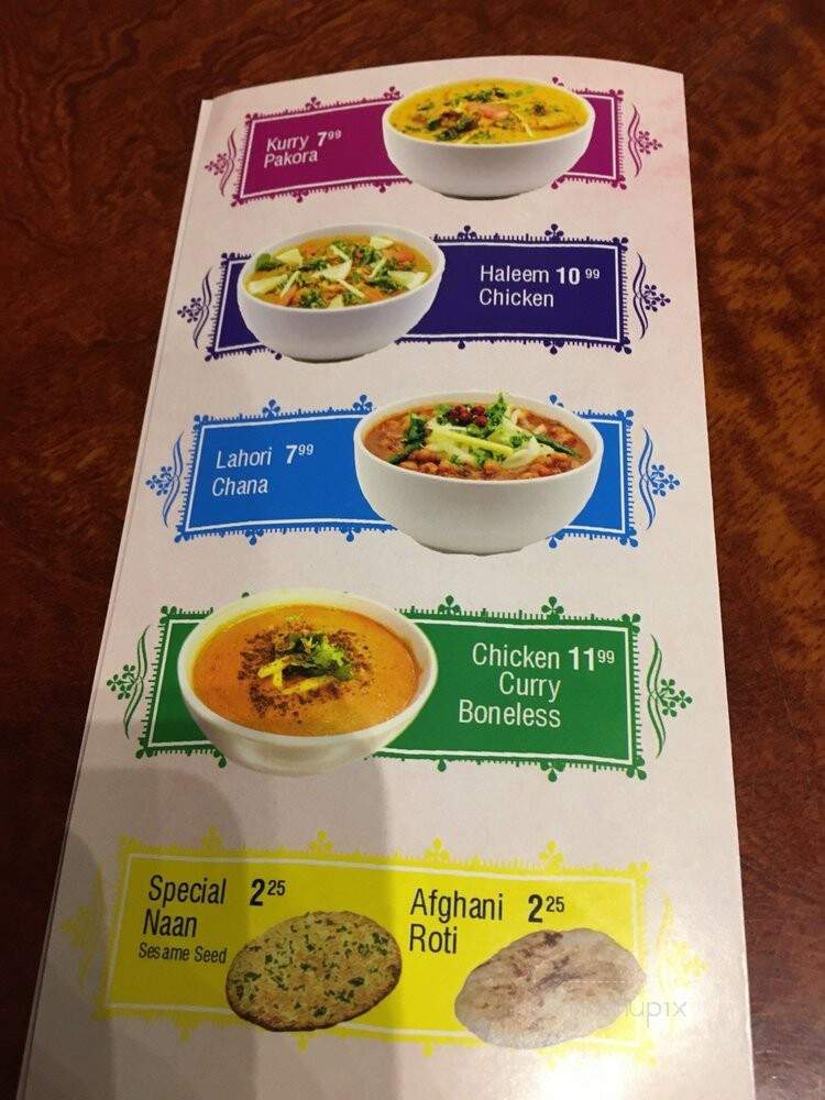 Dawat-e-Khas BBQ - Brampton, ON menu_pic