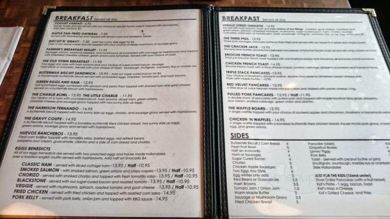 Jam Cafe - Victoria, BC menu_pic