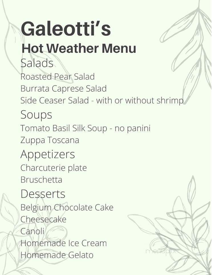 Galeotti's Wine Cellar - Battle Ground, WA menu_pic