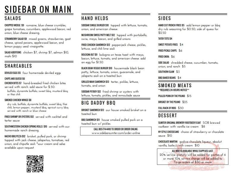 Sidebar On Main - Sumter, SC menu_pic