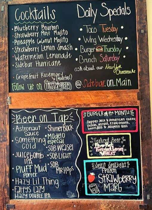 Sidebar On Main - Sumter, SC menu_pic