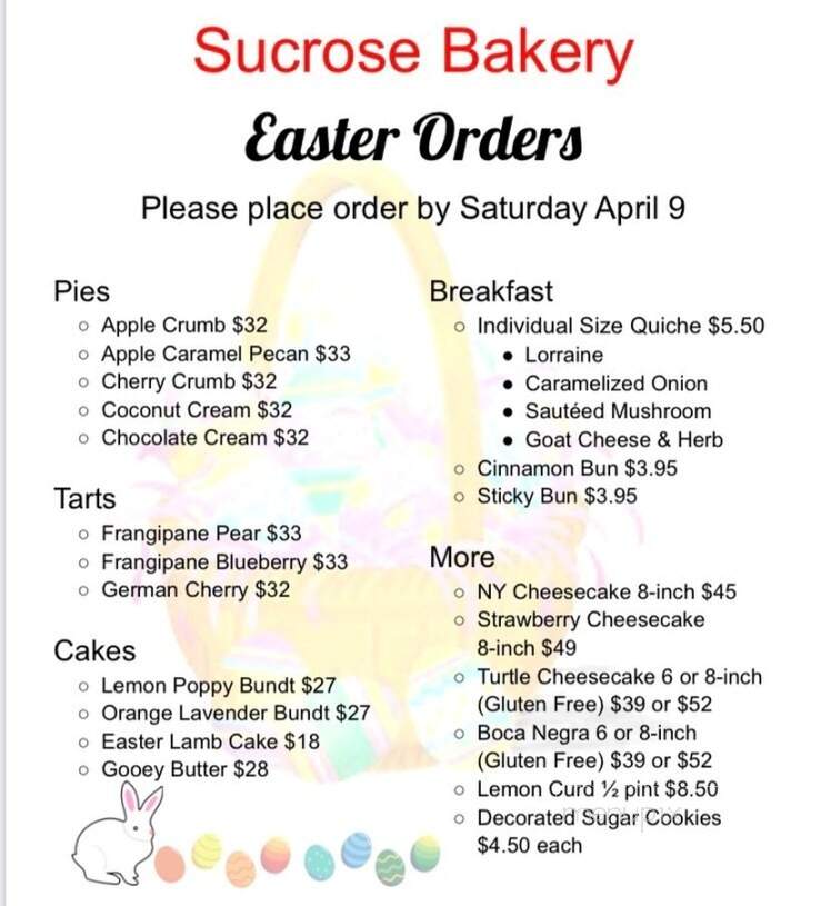 sucrose - Saint Charles, MO menu_pic