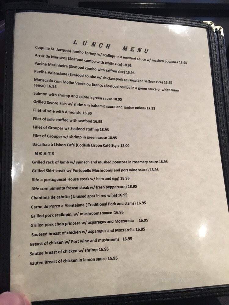 Lisbon Cafe - Jericho, NY menu_pic