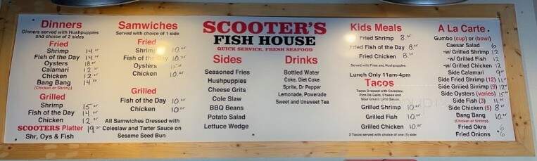 Scooter's Fish House - Navarre, FL