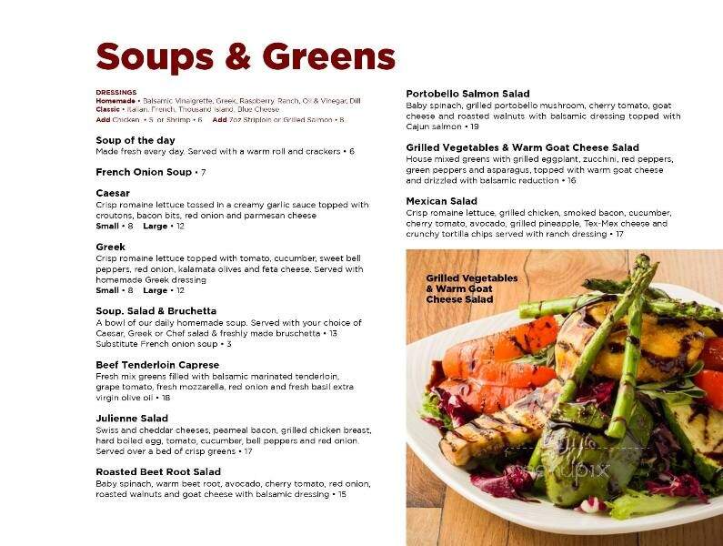 One Eyed Jack Pub & Grill - Oshawa, ON menu_pic