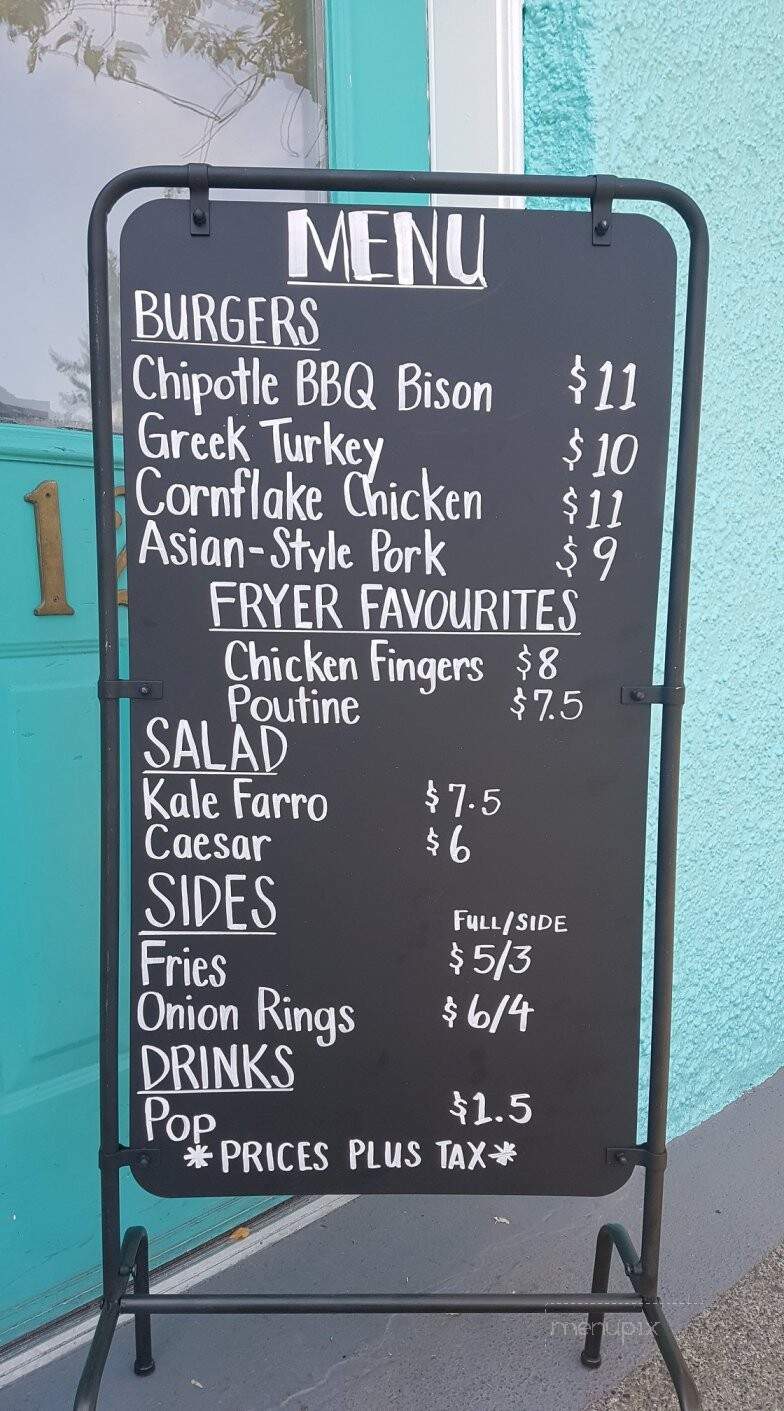 The Hive Eatery - Victoria, BC menu_pic