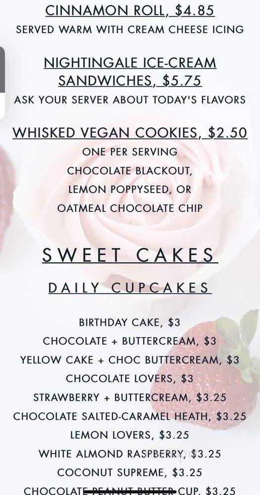 Cameo Cakery and Cafe - Richmond, VA menu_pic