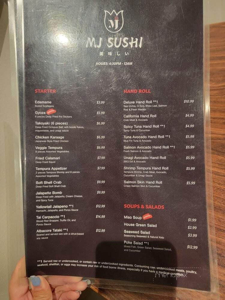 MJ Sushi - Fremont, CA
