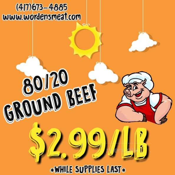 Worden's Meat - Joplin, MO menu_pic