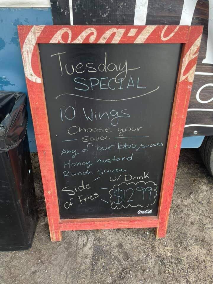 Live Oak Smokehouse - Moncks Corner, SC menu_pic