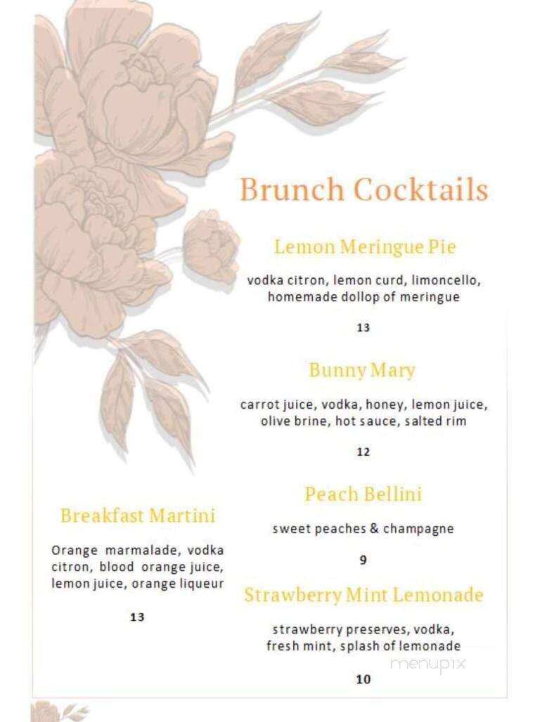 Notions - Hickory, NC menu_pic
