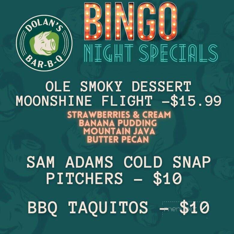 Dolans BBQ - Statesboro, GA menu_pic