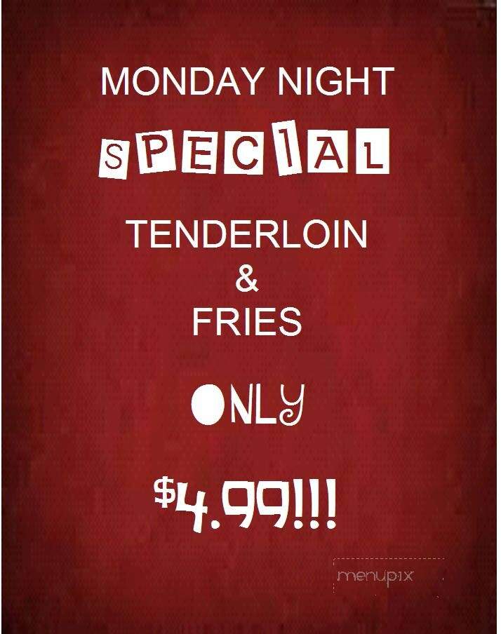 St. Henry Nite Club - Saint Henry, OH menu_pic