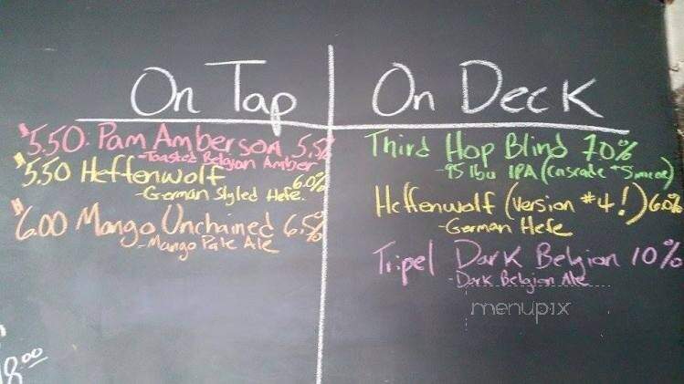 Baffin Brewing Company - Saint Clair Shores, MI menu_pic