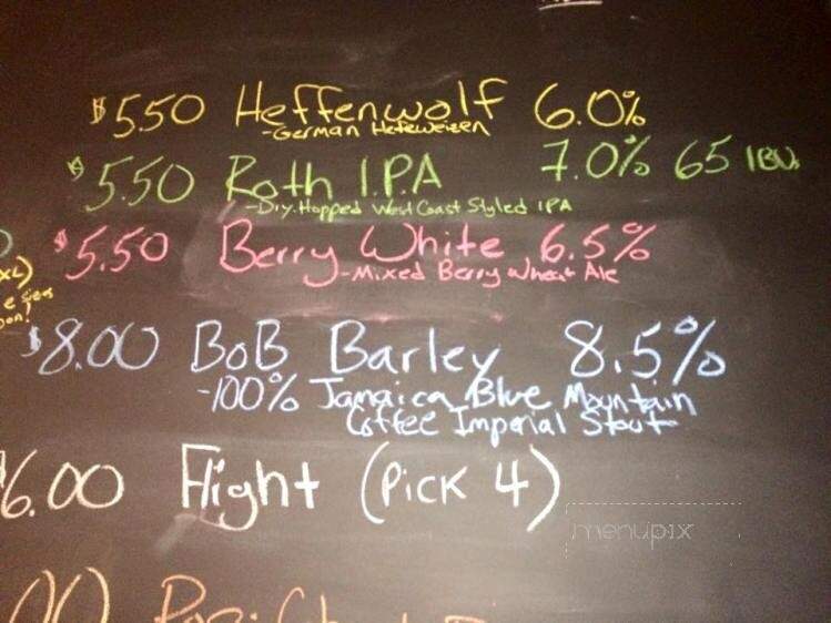 Baffin Brewing Company - Saint Clair Shores, MI menu_pic