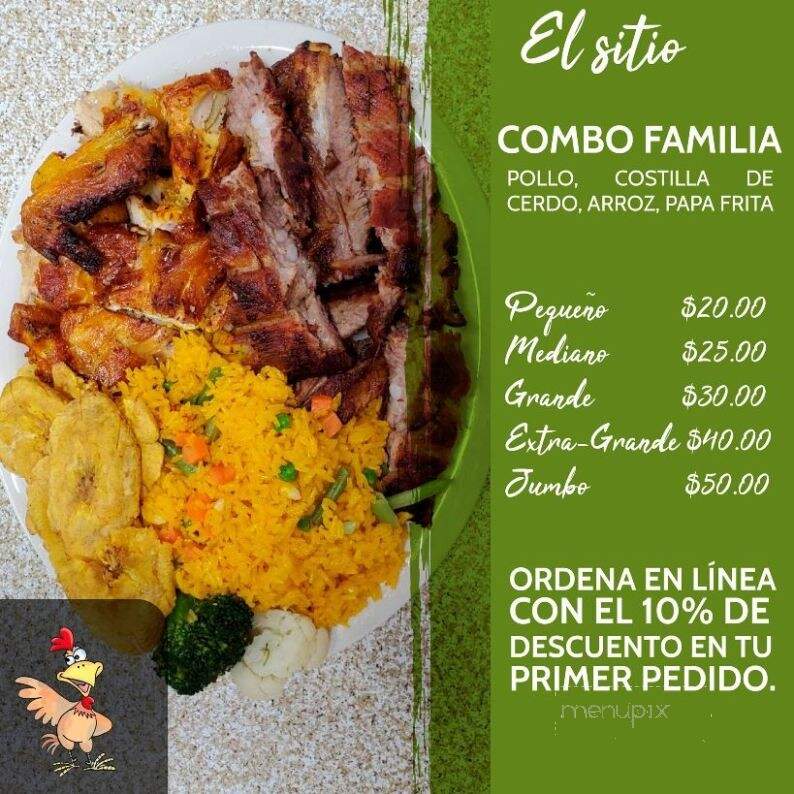 El Sitio Restaurant & BBQ - Paterson, NJ menu_pic