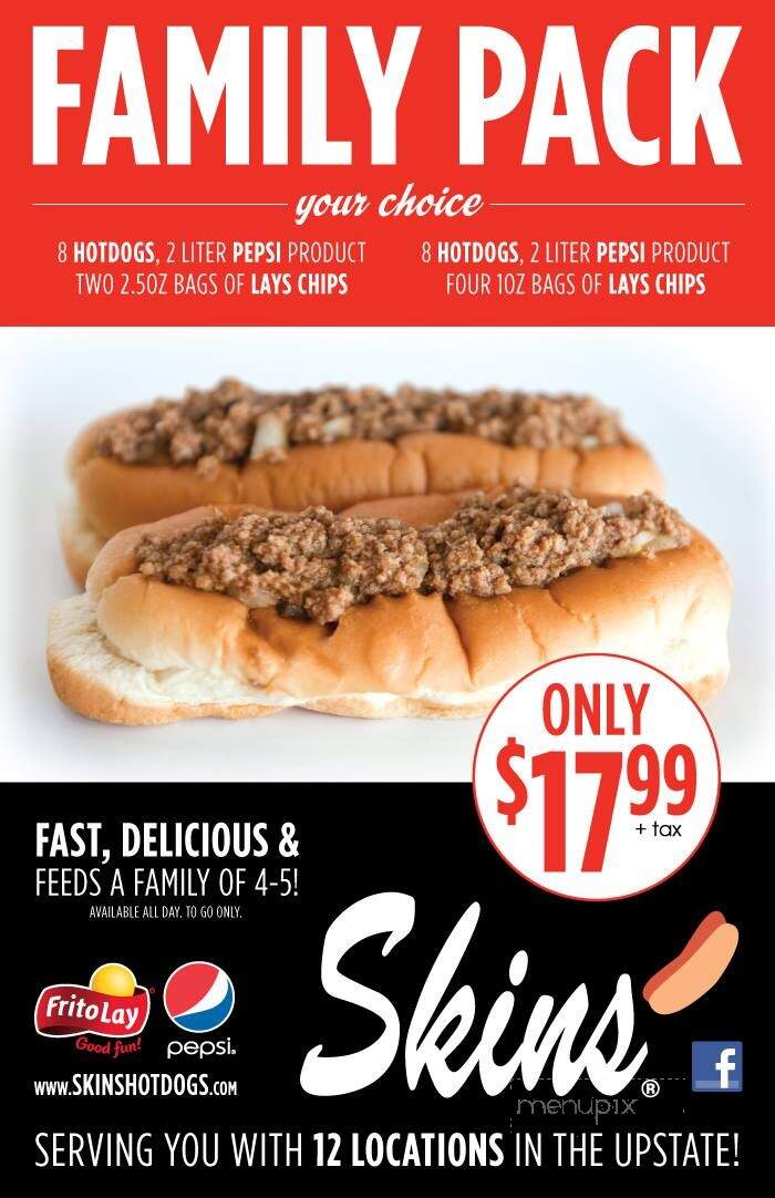 Skins' Hotdogs - Mauldin, SC menu_pic
