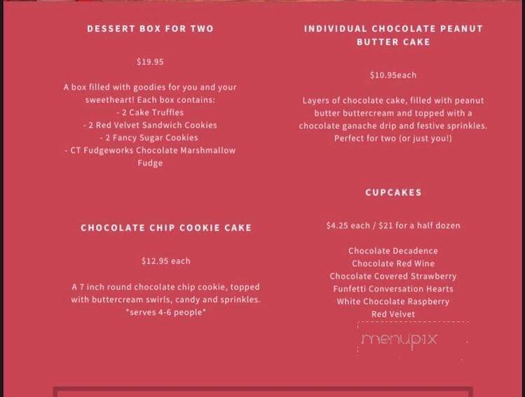 Luann's Bakery - Ellington, CT menu_pic