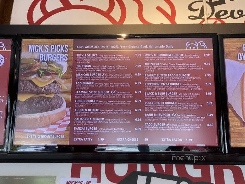 Nick's Jr. Burgers Gyros - Everett, WA