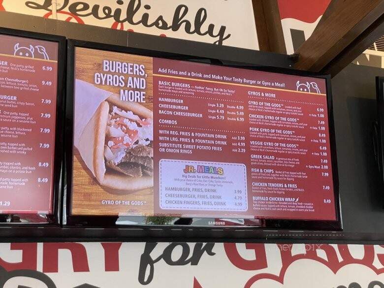Nick's Jr. Burgers Gyros - Everett, WA menu_pic