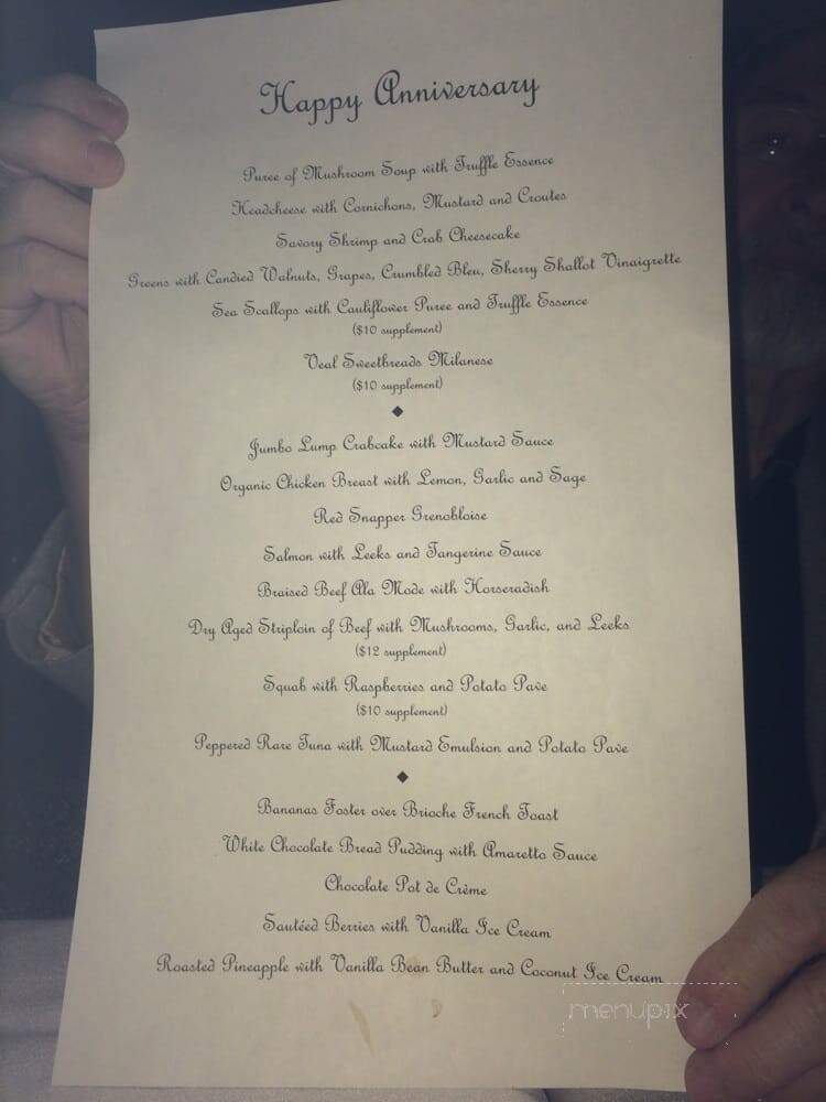 Brian's - Lambertville, NJ menu_pic