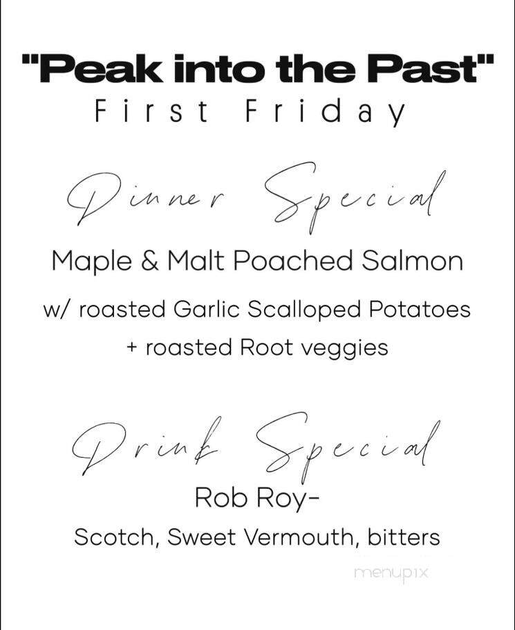 The Bohemian Bar and Bistro - Grants Pass, OR menu_pic