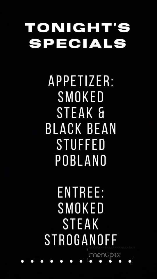 The Bohemian Bar and Bistro - Grants Pass, OR menu_pic