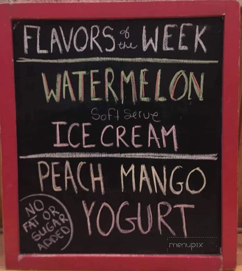 Ligonier Creamery - Ligonier, PA menu_pic