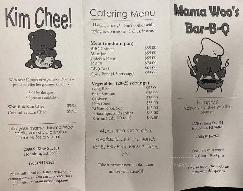 Mama Woo's BBQ - Honolulu, HI