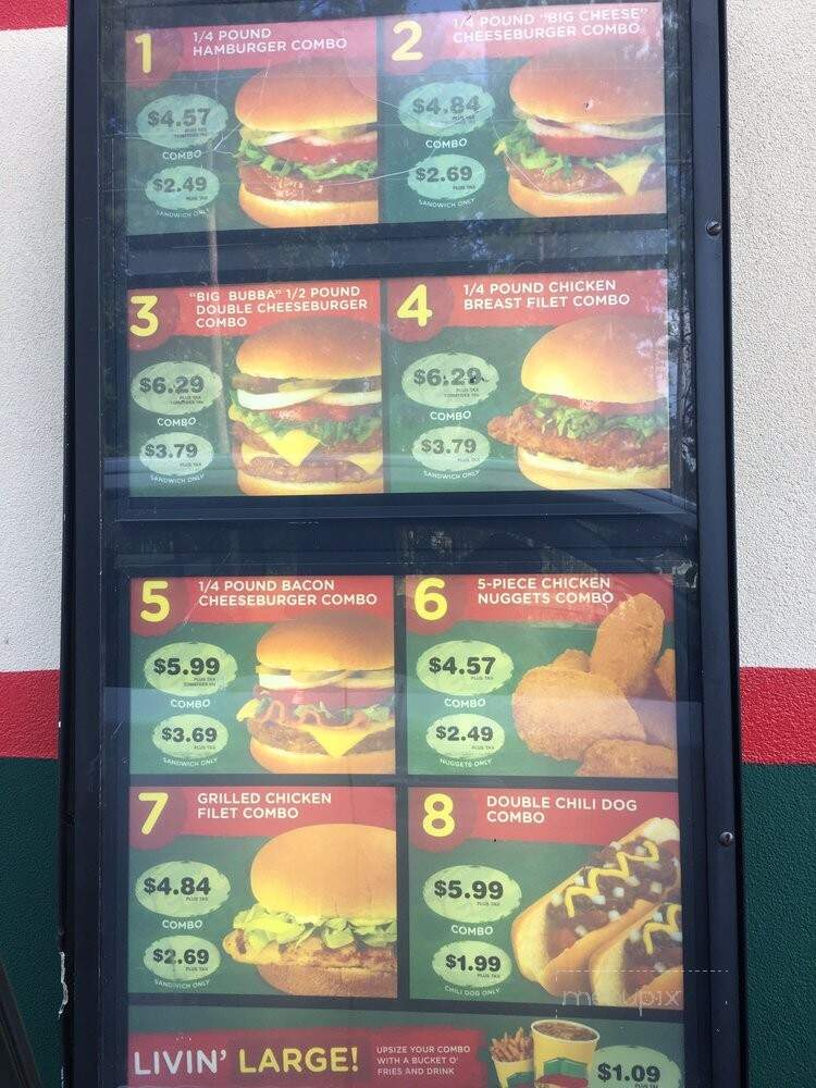 Central Park - Conway, SC menu_pic