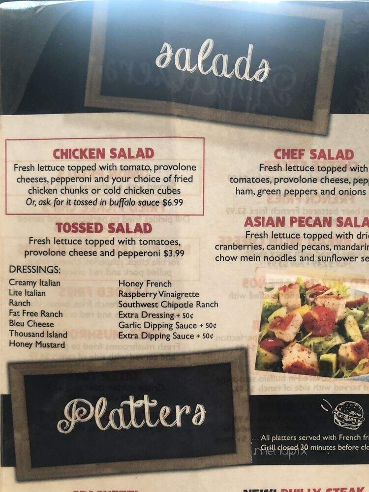 Champs Pizza - Thornville, OH menu_pic