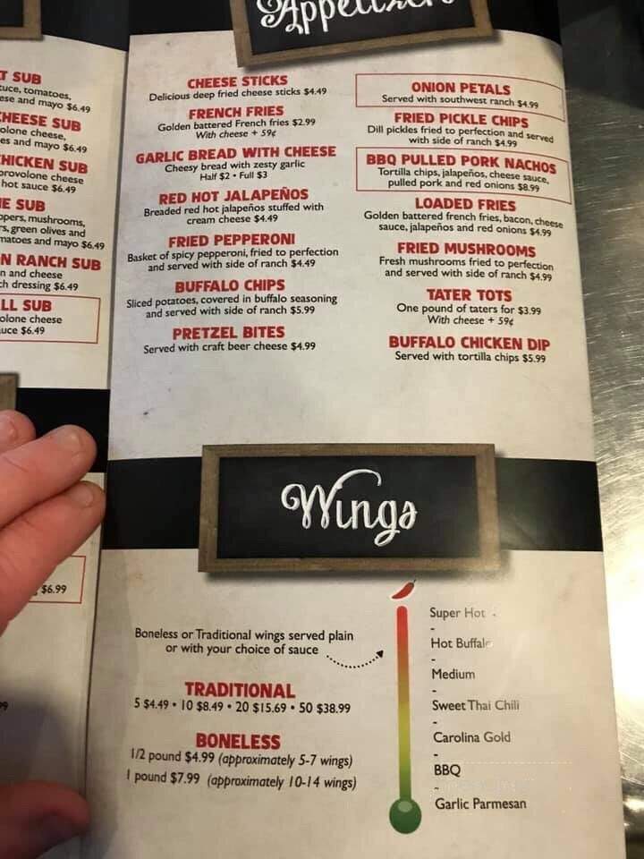Champs Pizza - Thornville, OH menu_pic