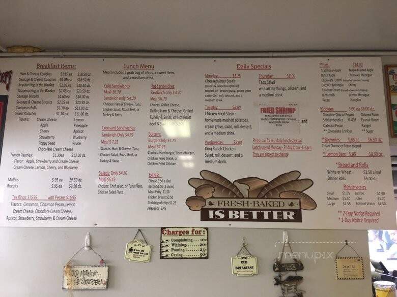 S & J Bakery & Catering - Corpus Christi, TX menu_pic