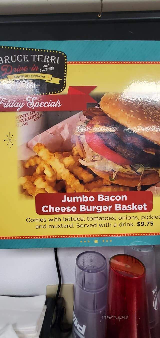Bruce Terri Drive-In & Catering - Barling, AR menu_pic