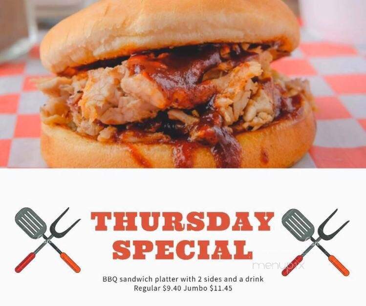 Bruce Terri Drive-In & Catering - Barling, AR menu_pic