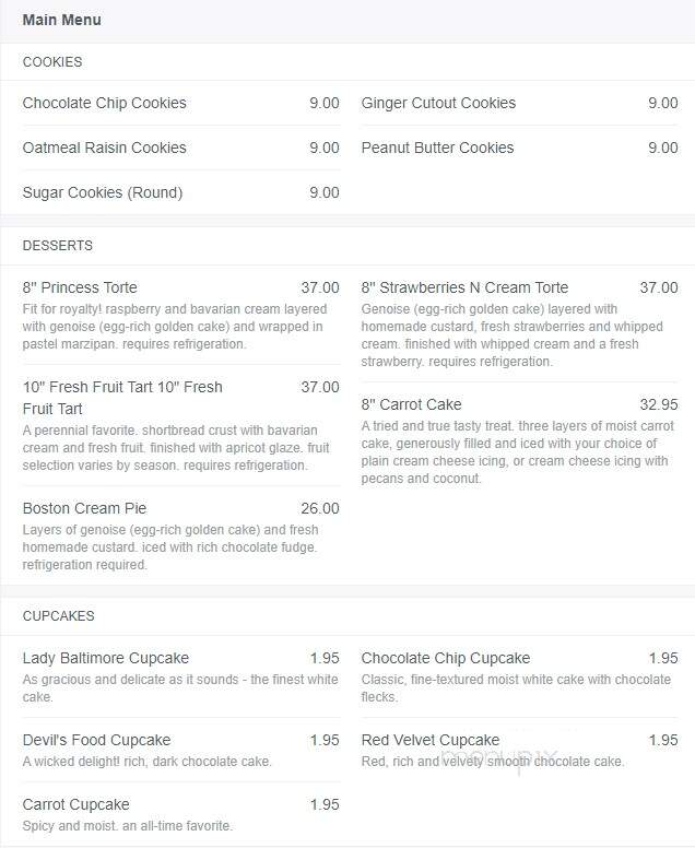 Wuollet Bakery - Edina, MN menu_pic