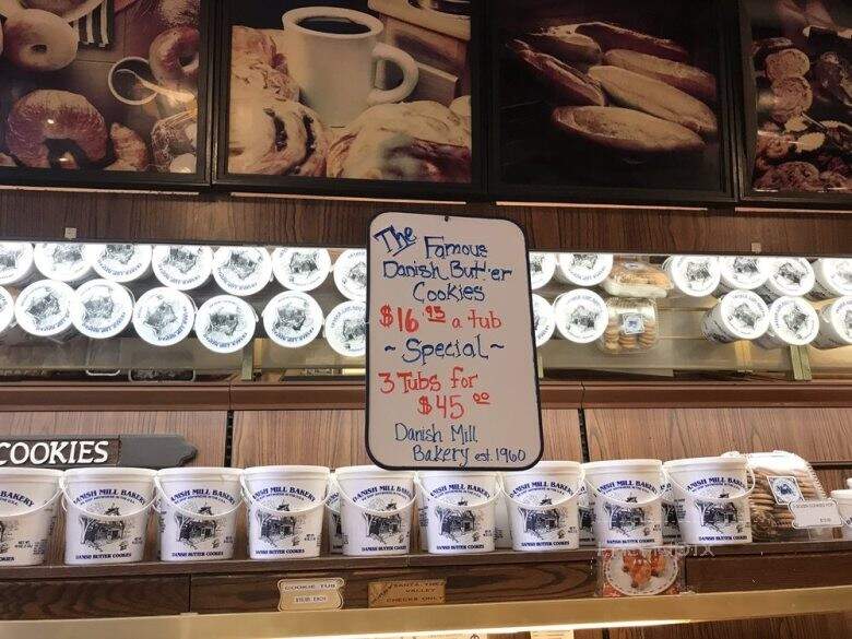 Danish Mill Bakery - Solvang, CA menu_pic