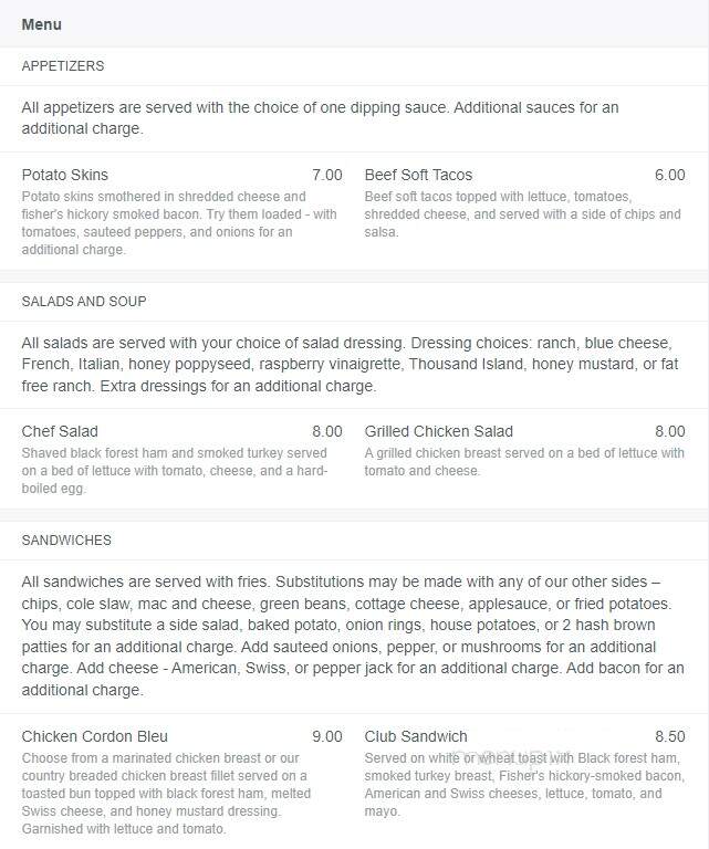 Mulligans Lounge - Muncie, IN menu_pic
