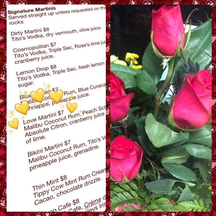 BJ Wentker's - Burlington, WI menu_pic