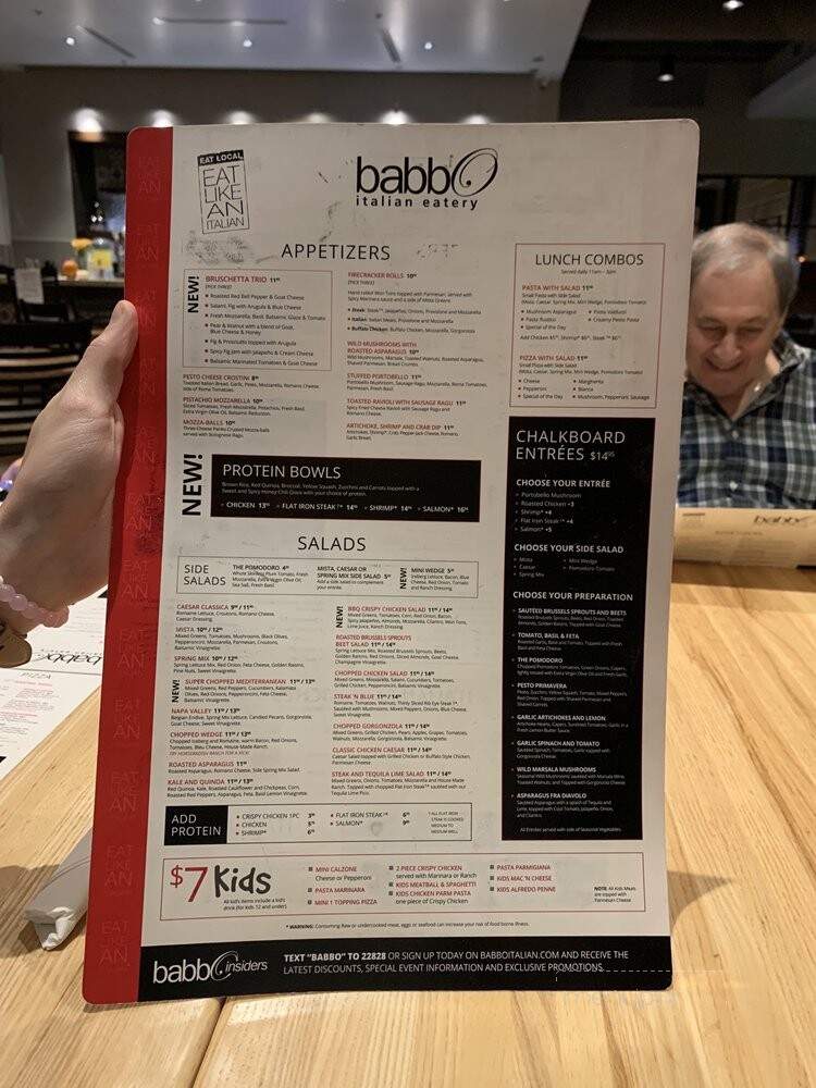 Babbo Italian Eatery - Surprise, AZ