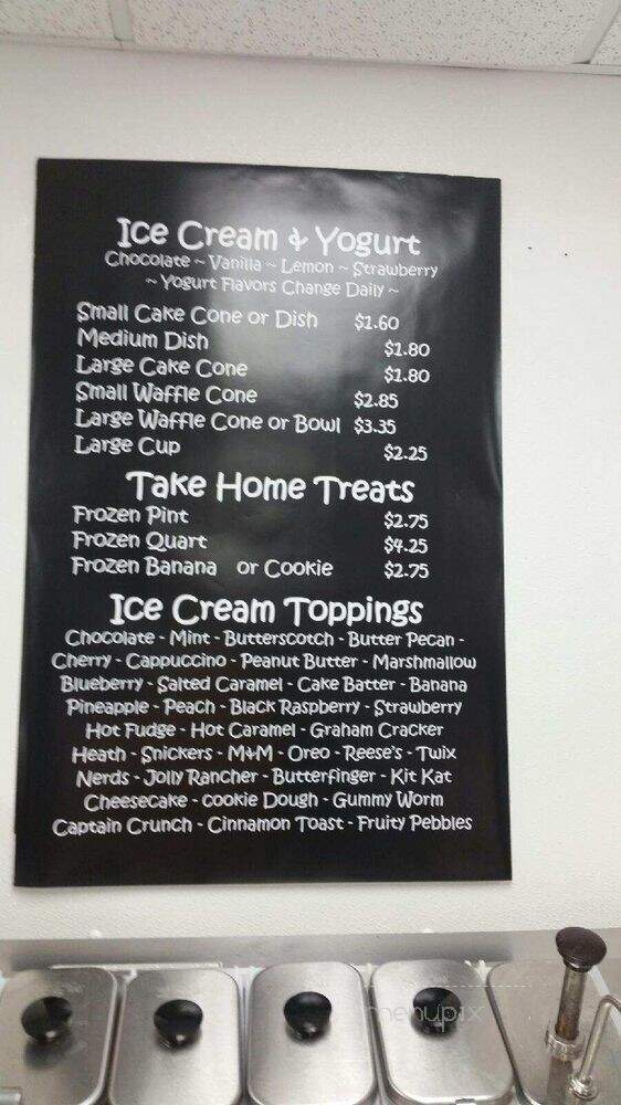 Junction Creamery - Osceola, IA menu_pic
