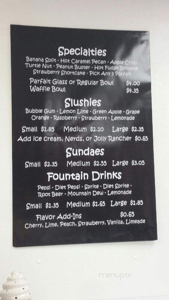 Junction Creamery - Osceola, IA menu_pic